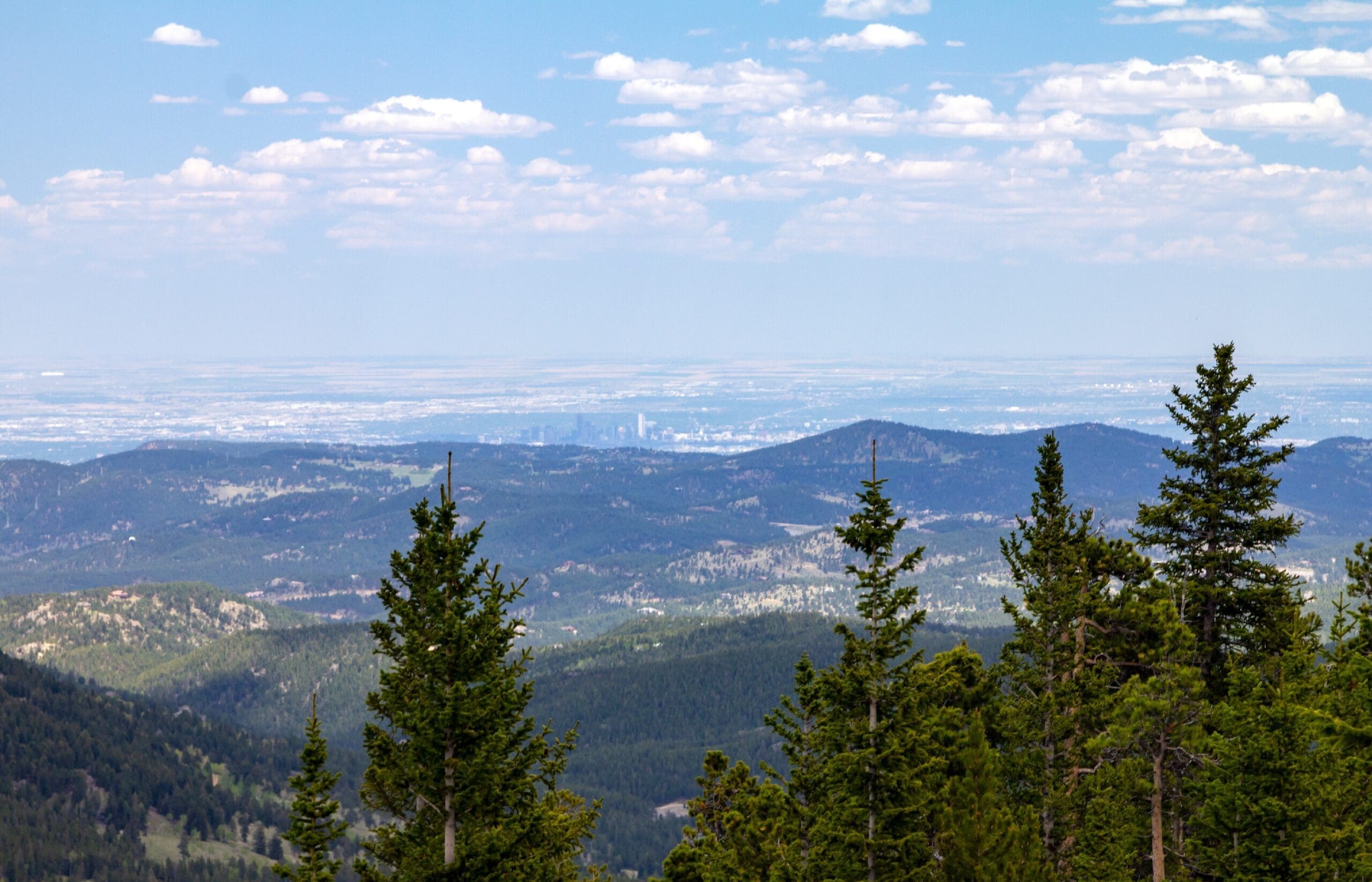 View from Evergreen Colorado